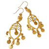 Ltd Ed - Gold Tallulah Coin Earrings 