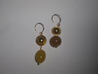 Image 1 of Amber Antenna Earrings