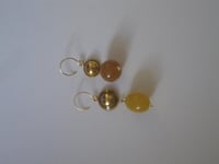 Image 2 of Amber Antenna Earrings