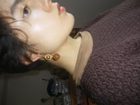 Image 3 of Amber Antenna Earrings