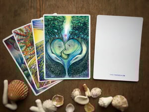 Image of 5 atviruku rinkinys "MIX" / 5 card set "MIX"