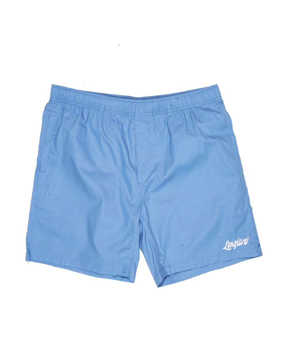 Image of Long Live Beach Shorts - Carolina Blue