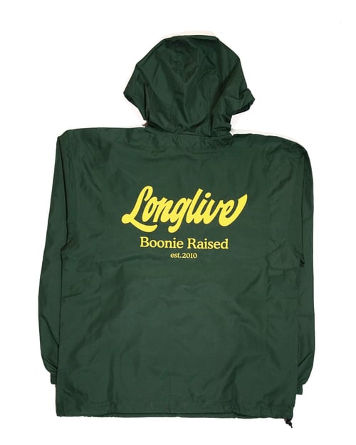 Image of Long Live Champion Packable Qtr Zip Jacket - Dark Green