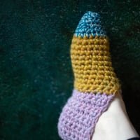 Image 3 of Sockslippers, Adult Size, Mixed Colours 1