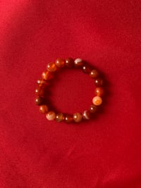 Image of BRACELET AGATE BANDÉE ENFANT