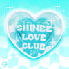 Shinee Love Club Heart Phone Grip