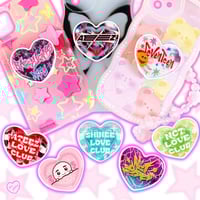 Image 2 of NCT Love Club Heart Phone Grip