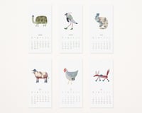 Image 4 of 2024 CALENDAR - LITTLE ANIMALS