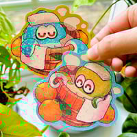 Image 2 of Splatoon Yuzu Onsen Sticker and Print set