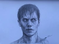 The Living Dead - Pencil drawing print