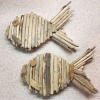 Image 2 of Driftwood Sea fish double sided
