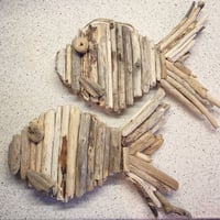 Image 1 of Driftwood Sea fish double sided