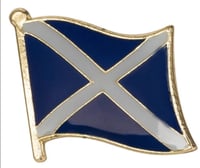 Scotland St Andrews flag badge