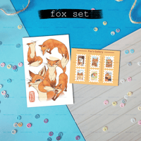 Image 1 of Fox Set