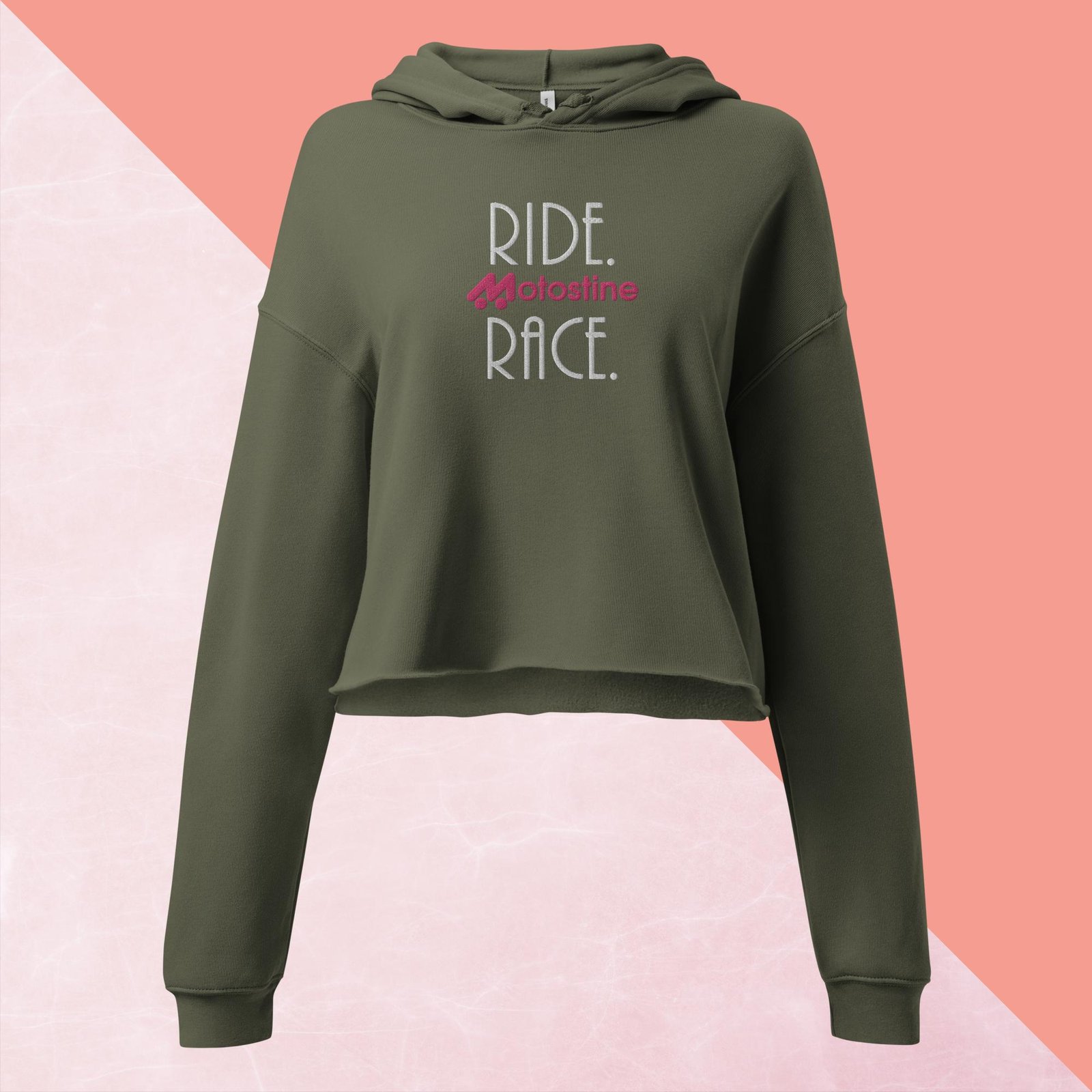 Ride.Race Crop Hoodie Motostine