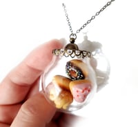 Donut Globe Necklace 