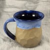 Periwinkle carved mug