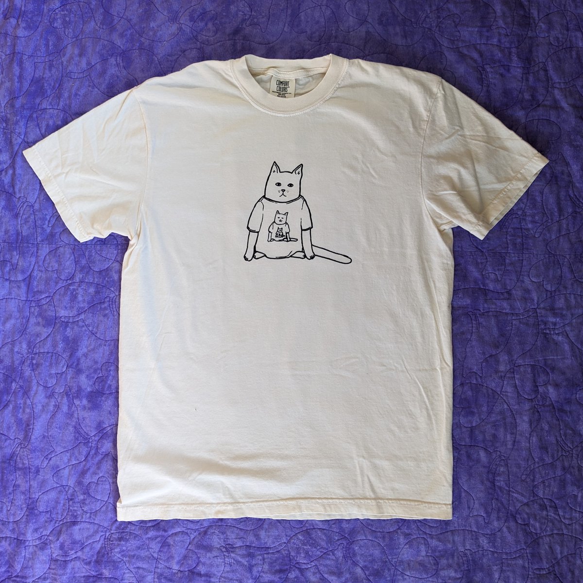 Cat in a Shirt Shirt Unisex Tee catscapes