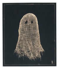 Image 1 of Golden Ghostweb - original drawing