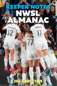 2023 Keeper Notes NWSL Almanac — PRINT (w/optional PDF add-on)