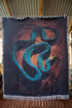 Image of Eagle + Snake Woven Blankets
