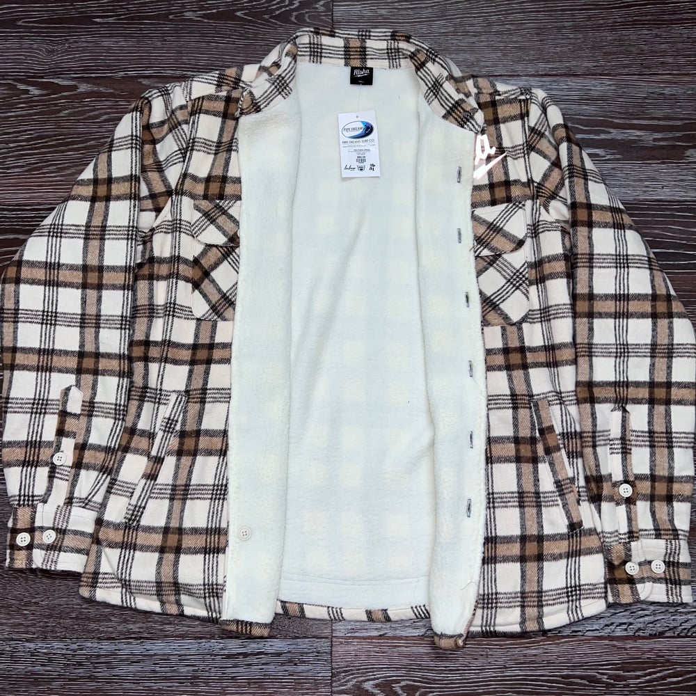 Custom Work Shirts  Maple Avenue. Unisex Vintage Washed Sherpa-Lined Work  Jacket