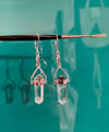 Quartz Point Earrings