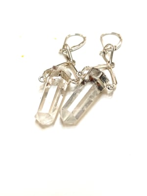 Image of Quartz Point Earrings