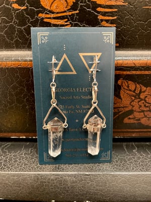 Image of Quartz Point Earrings