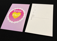 Image 3 of BICAS Heart Postcard