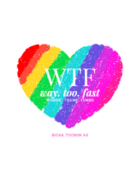 Image 1 of WTF Heart Postcard