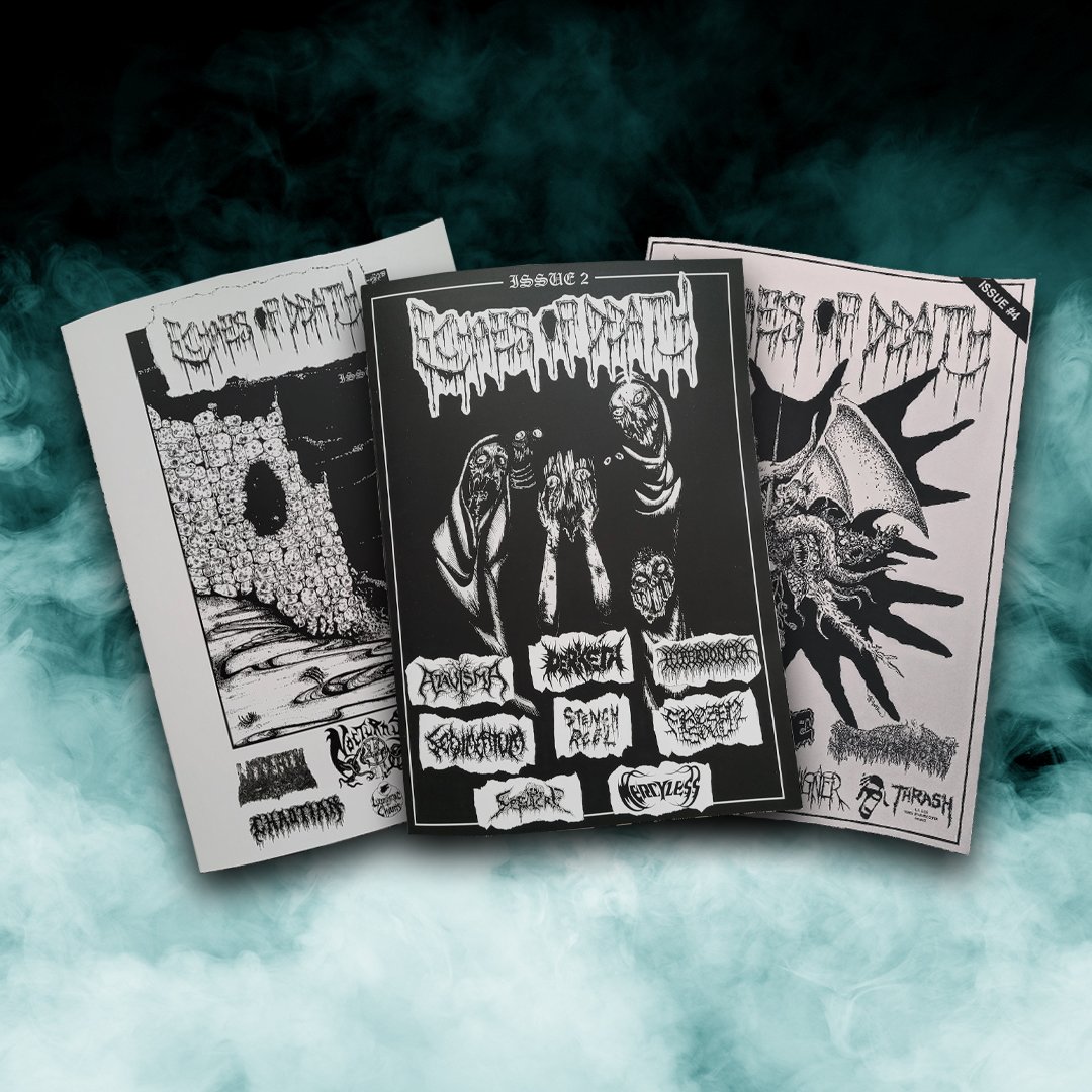 Echoes of Death - Issues 1, 2, and 4 (Zine)