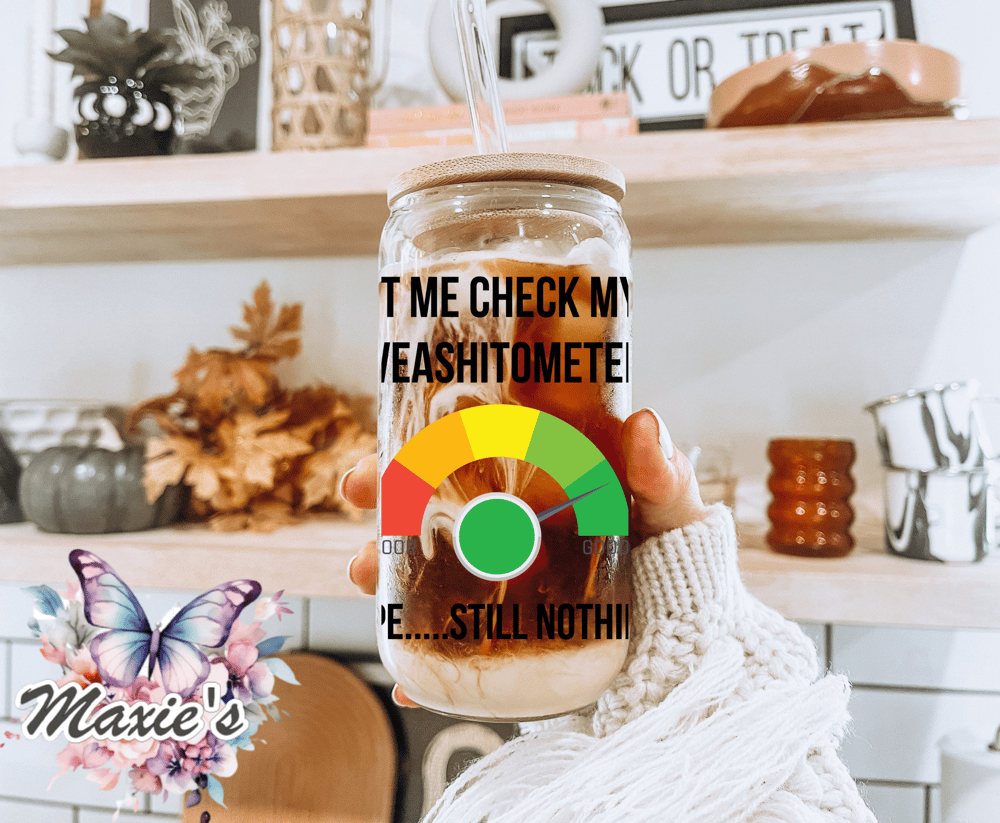 Image of Let Me Check My Meter Graphic UVDTF Decal 