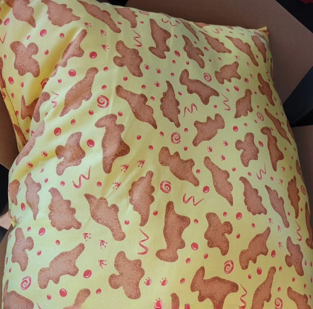 Image of Dino Chicken Nugget Pillow