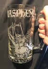 ETCHED GLASS MUG - BLASPHEMY