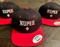 Image 1 of EPSILON EPSILON (EE) NUPEE CAP - BLACK & RED