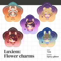 Luxiem: Flower keychains