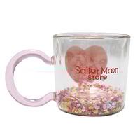 Image 2 of Preorder - Sailor Moon Store Usagi & Chibiusa Confetti Glass