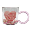 Preorder - Sailor Moon Store Usagi & Chibiusa Confetti Glass