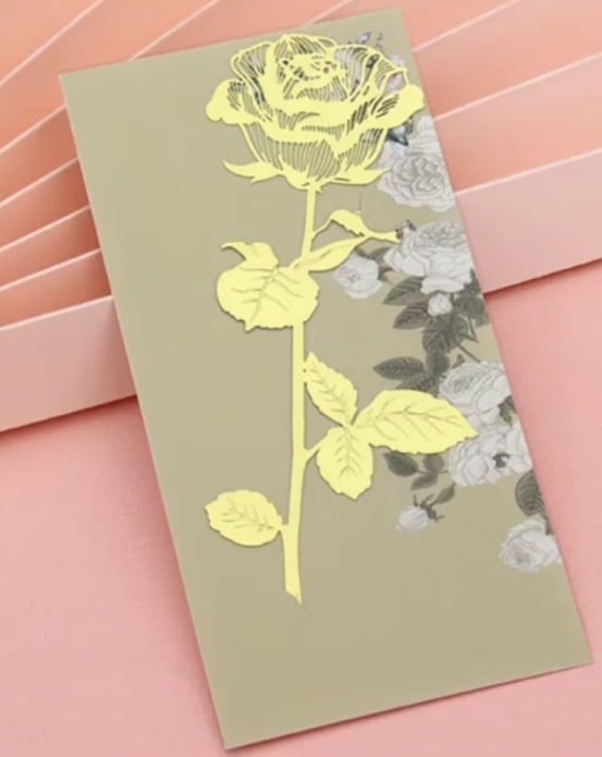 Image of Rose Bookmark