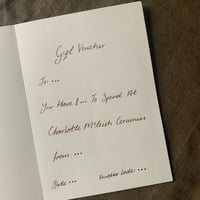 Image 2 of Hand Painted Gift Voucher