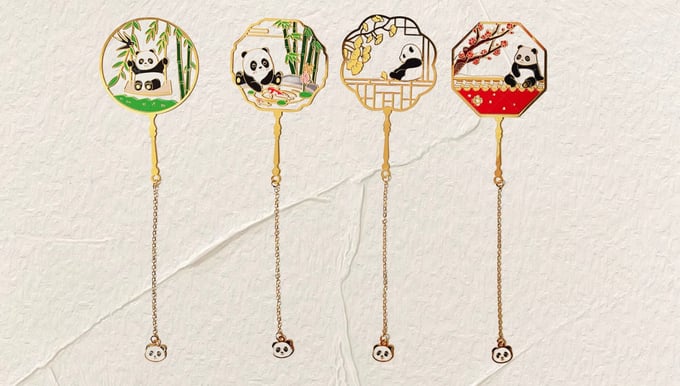 Image of Cute Panda Bookmark