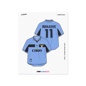 Image of Mihajlovic print Lazio