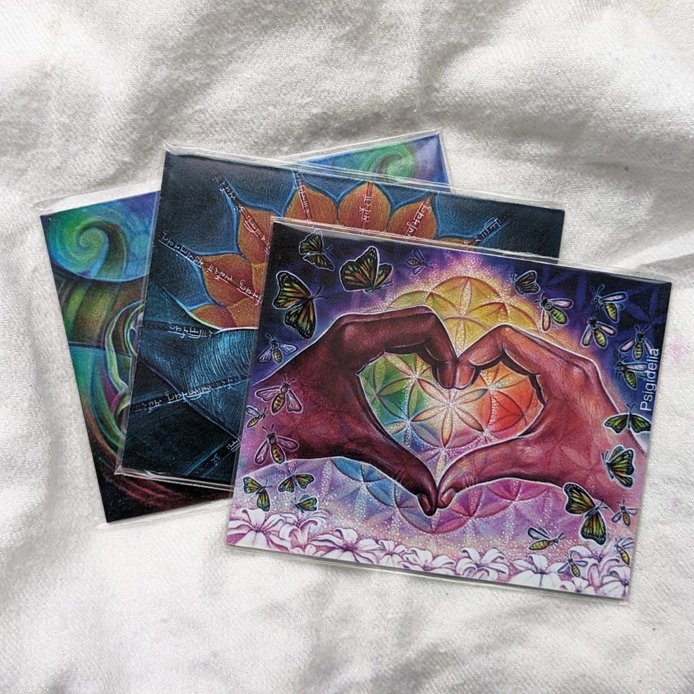 Image of 3 magnetuku rinkinys MUDRAS / 3 magnet set MUDRA