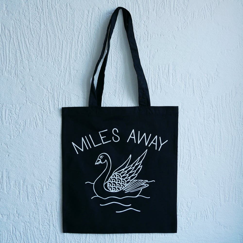 Swan tote bag