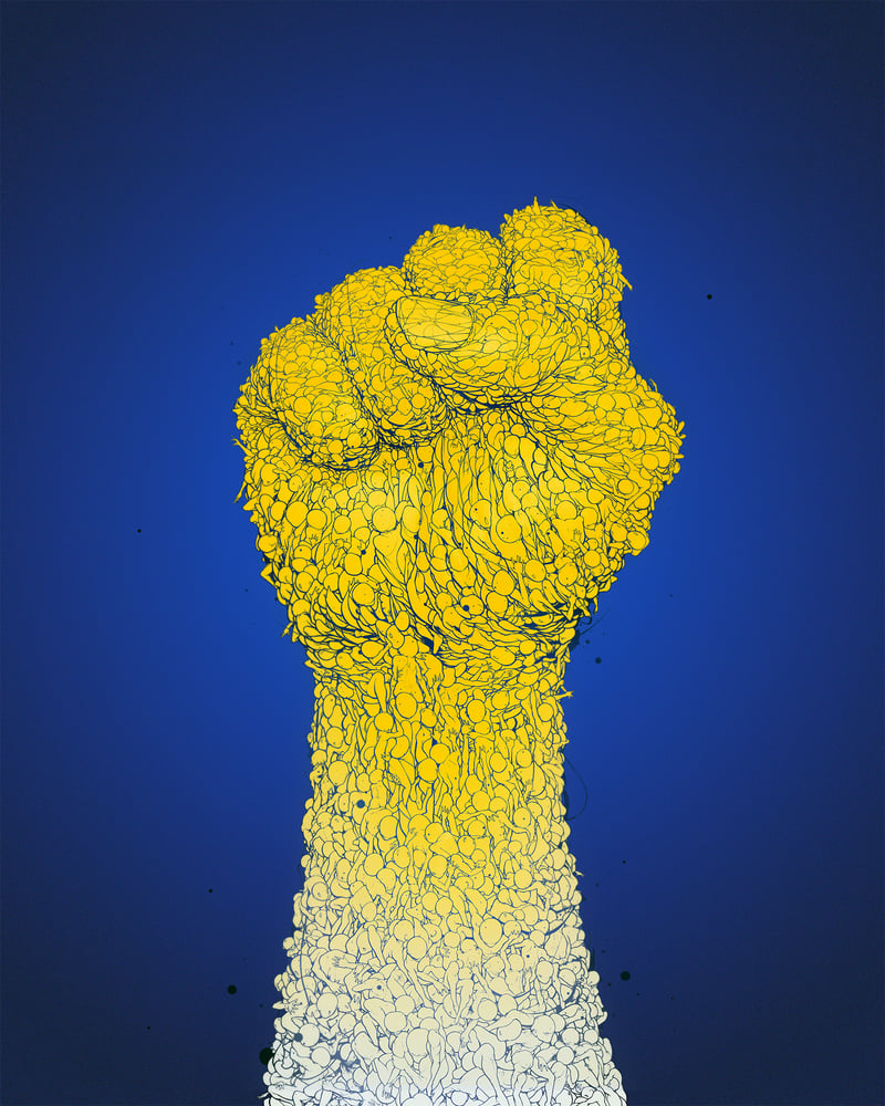 Image of UKRAINA . A1 (Large) Print