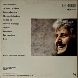 Pino Daniele ‎– Un Uomo In Blues