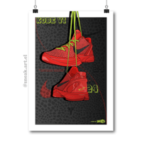 Image 1 of Sneaker Poster Kobe 6 “Reverse Grinch”