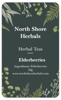 Image 1 of  Elderberries Herbal Tea