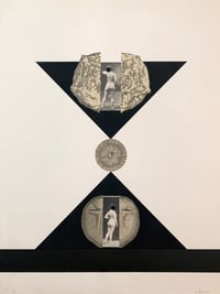 Claude VISEUX - Collage surréaliste II